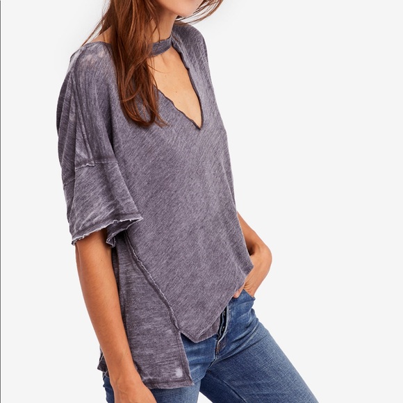 Free People Jordan Cutout Tee - Picture 4 of 4